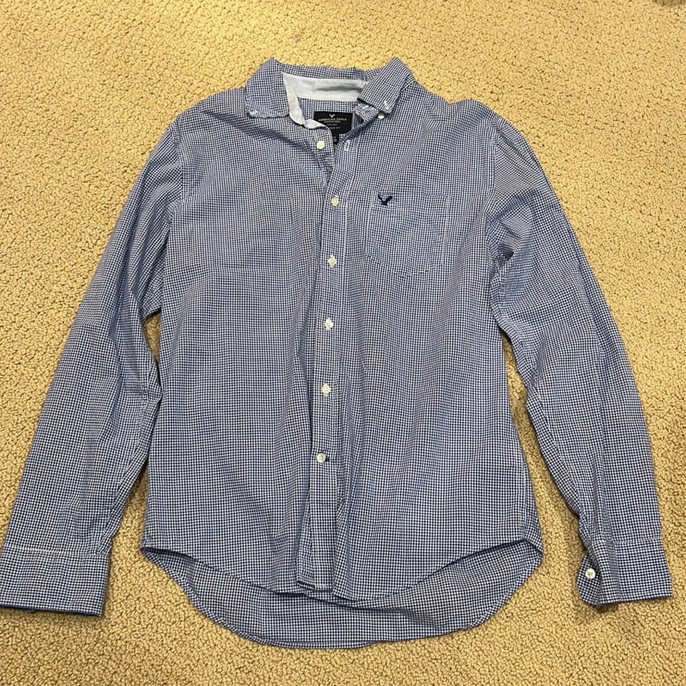 American Eagle casual blue